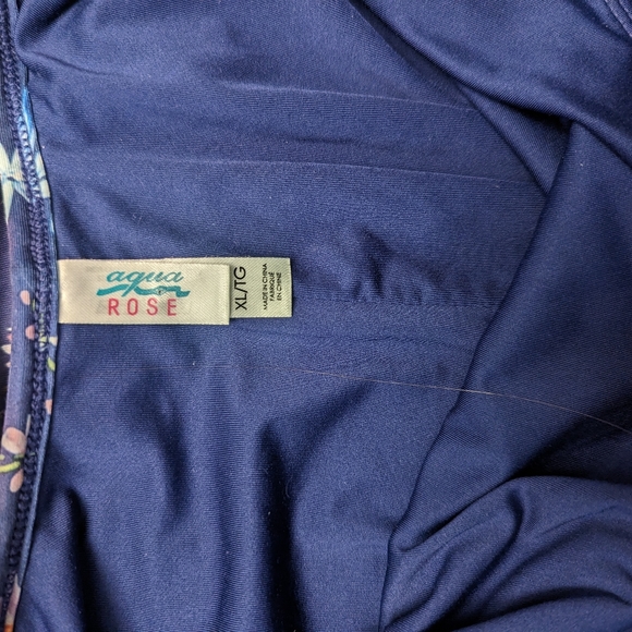 Aqua Rose one piece bathing suit XL - Picture 2 of 6